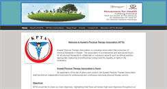 Desktop Screenshot of kpta-kuwait.org